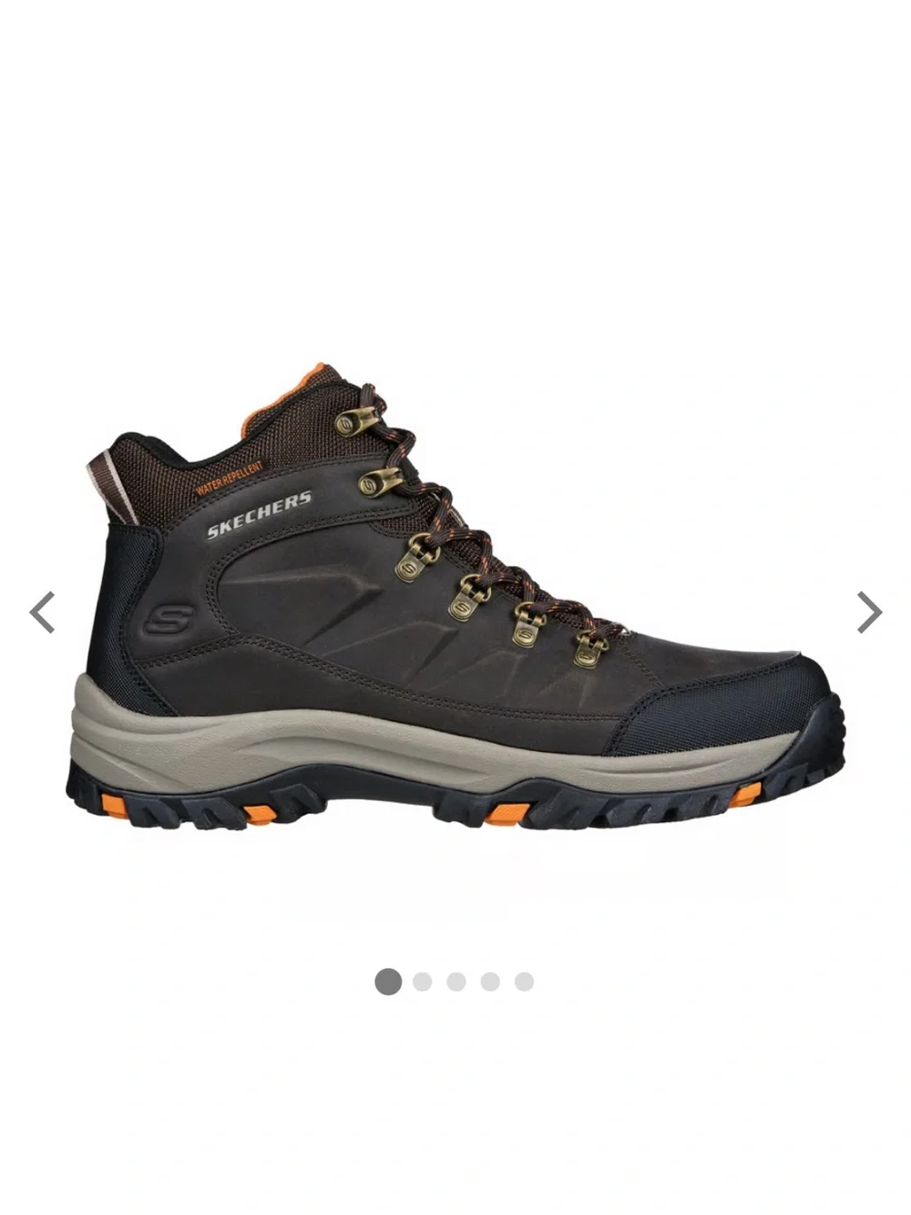 New Men’s SKECHERS RELMENT DAGGETT Outdoor Trail Hiking Boots EXTRA WIDE 11.5